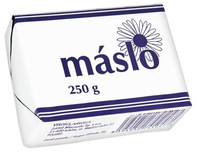 Obrázek ŠETŘÍME JÍDLEM: Milkpol Máslo 82% 250 g