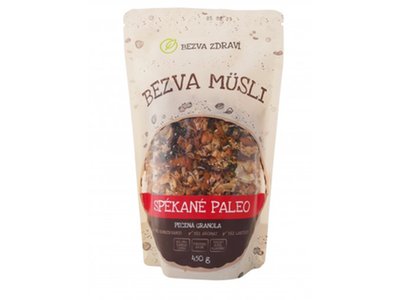 Obrázek ŠETŘÍME JÍDLEM: Bezva Müsli Granola spékané paleo 450g
