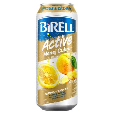 Obrázek Birell Active S příchutí citrus & zázvor 0,5l