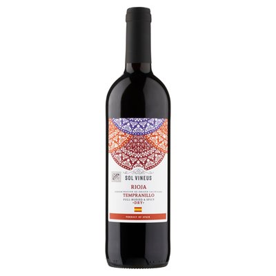 Obrázek Sol Vineus Rioja Tempranillo červené víno 0,75l