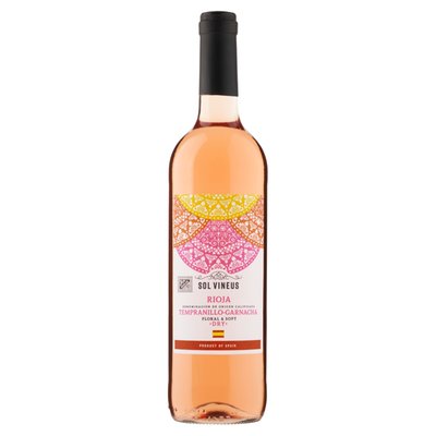 Obrázek Sol Vineus Rioja Tempranillo-Garnacha růžové víno 0,75l