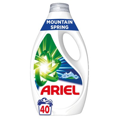 Obrázek Ariel Tekutý Prací Prostředek, 40 Praní, Mountain Spring