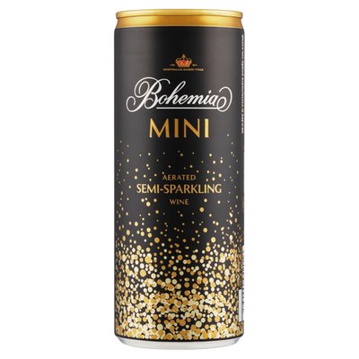 Obrázek Bohemia Mini bílé perlivé víno dosycené oxidem uhličitým polosladké 0,25l