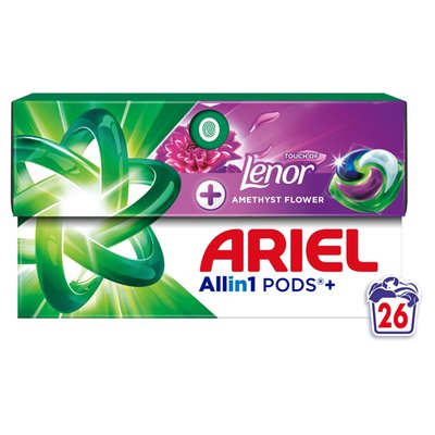 Obrázek Ariel Allin1 PODS +, Kapsle Na Praní S Tekutým Prostředkem, 26 Praní