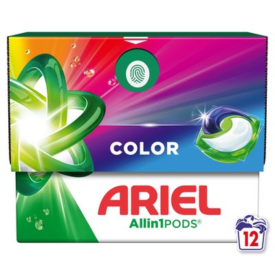 Obrázek Ariel Allin1 PODS , Kapsle Na Praní S Tekutým Prostředkem, 12 Praní