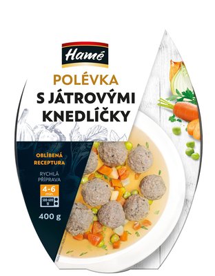 Obrázek Vývar s játrovými knedlíčky 400 g