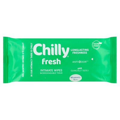 Obrázek Chilly Fresh intimní ubrousky 12 ks