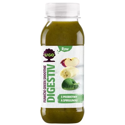 Obrázek Ugo Digestiv Green funkční smoothie 250ml