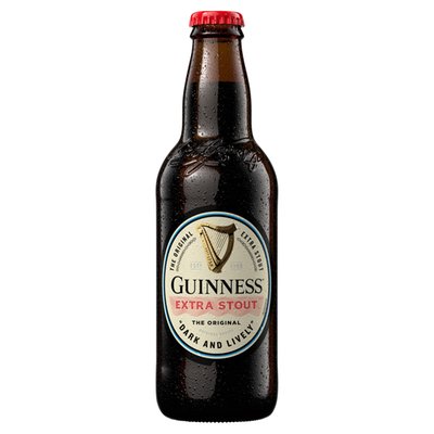Obrázek ŠETŘÍME JÍDLEM: Guinness Extra Stout pivo 330ml