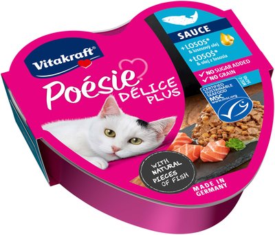 Obrázek Vitakraft Poésie Délice Plus losos 85 g