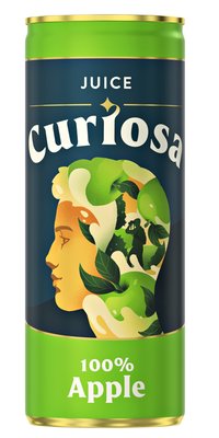 Obrázek Curiosa 100% jablko 0,33l