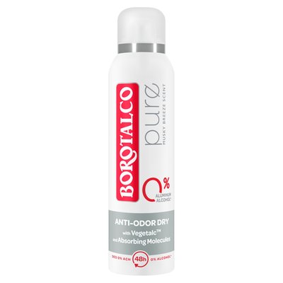 Obrázek Borotalco Pure Musky Breeze Scent deodorant sprej 150ml