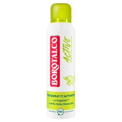 Obrázek Borotalco Active Citrus and Lime Fresh antitranspirant sprej 150ml