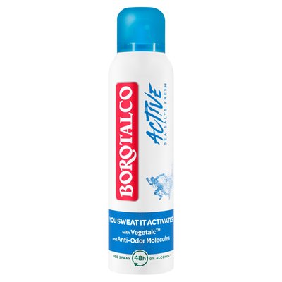 Obrázek Borotalco Active Sea Salts Fresh antitranspirant sprej 150ml
