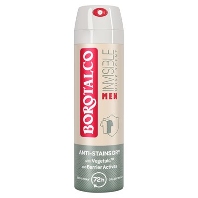 Obrázek Borotalco Men Invisible Musk Scent antitranspirant sprej 150ml