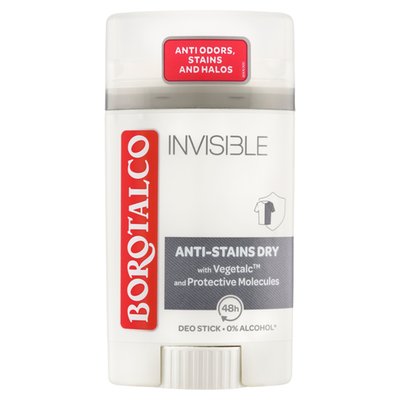 Obrázek Borotalco Invisible tuhý antitranspirant 40ml