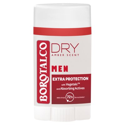 Obrázek Borotalco Men Dry Amber Scent tuhý antitranspirant 40ml