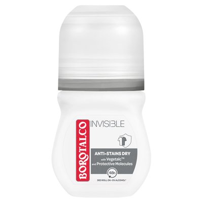 Obrázek Borotalco Invisible antitranspirant roll on 50ml