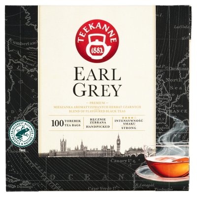 Obrázek ŠETŘÍME JÍDLEM: Teekanne Earl Grey černý čaj aromatizovaný 100 x 1,65g (165g )
