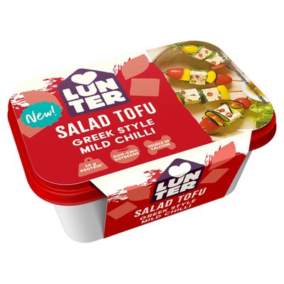 Obrázek LUNTER Salad Tofu Greek Style Mild Chilli 300g