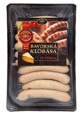 Obrázek Pejskar Bavorská klobása se sýrem 180 g