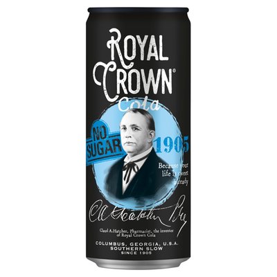 Obrázek ŠETŘÍME JÍDLEM: Royal Crown Cola No Sugar 330ml