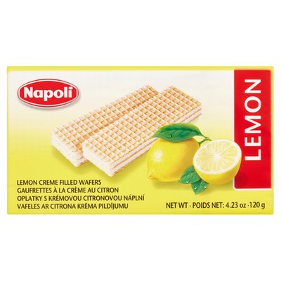 Obrázek ŠETŘÍME JÍDLEM: Napoli Lemon oplatky 120g