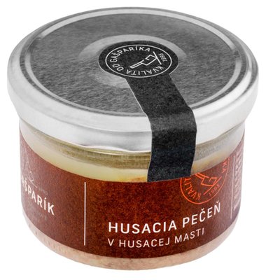 Obrázek ŠETŘÍME JÍDLEM: Husí játra v husím sádle 140g