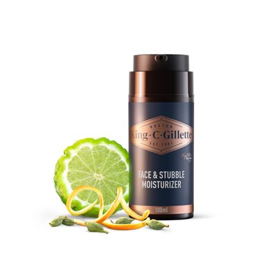 Obrázek King C. Gillette Hydratace Na Obličej A Strniště, Hydratuje A Zjemní, Typická Vůně A Vitamin B 100ml
