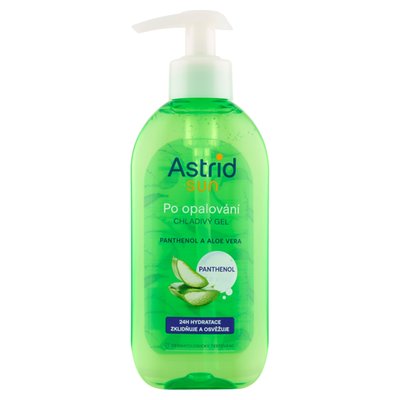 Obrázek Astrid Sun Chladivý gel po opalování panthenol a aloe vera 200ml