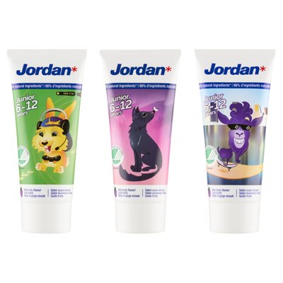Obrázek Jordan Junior zubní pasta 6-12 let 50ml