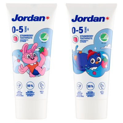 Obrázek Jordan Dětská zubní pasta 0-5 let 50ml