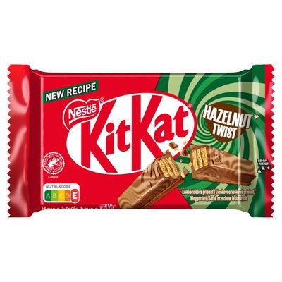 Obrázek Kitkat 4finger lískooříšková příchuť marbled 41,5g