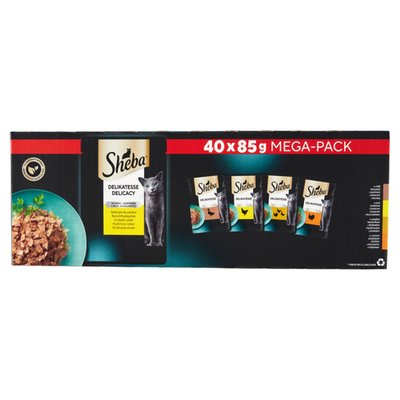 Obrázek Sheba Delicacy Drůbeží výběr v želé 40 x 85g (3,4kg)