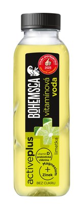 Obrázek Active Plus vitamínová voda Limetka 390ml