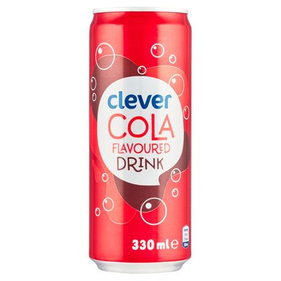 Obrázek clever Sycená limonáda s příchutí coly 330ml