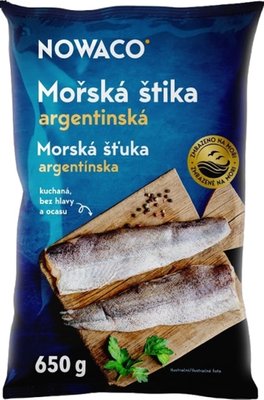 Obrázek Mořská štika (hejk) kuchaná Nowaco 650g