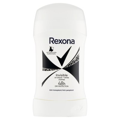 Obrázek Rexona Invisible B&W tuhý antiperspirant 50ml