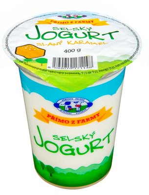 Obrázek Selský jogurt karamel 400g