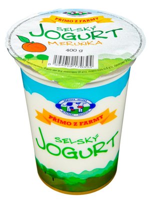Obrázek Selský jogurt meruňka 400g