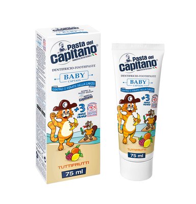 Obrázek Pasta del Capitano Baby Captain Tuttifruitti dětská zubní pasta
