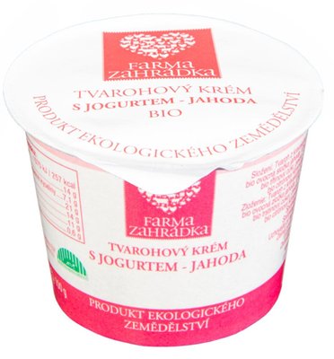 Obrázek BIO Dezert s jogurtem jahoda 100g
