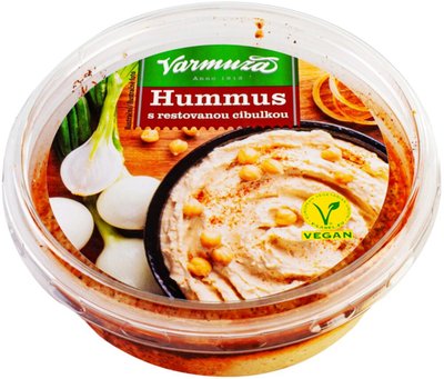 Obrázek ŠETŘÍME JÍDLEM: Hummus s restovanou cibulkou