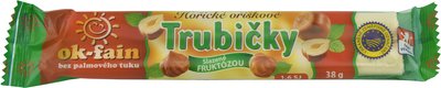 Obrázek ŠETŘÍME JÍDLEM: Ok-fain Hořické trubičky oříškové slazené fruktózou 38 g
