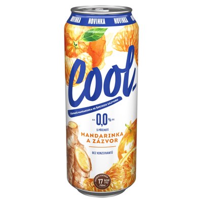 Obrázek Cool S příchutí mandarinka a zázvor 0,5l