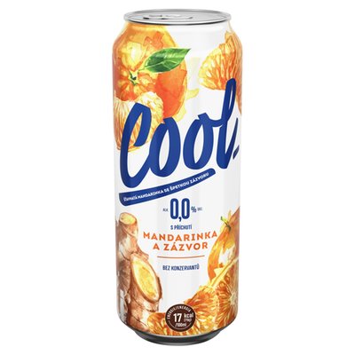 Obrázek Cool S příchutí mandarinka a zázvor 0,5l