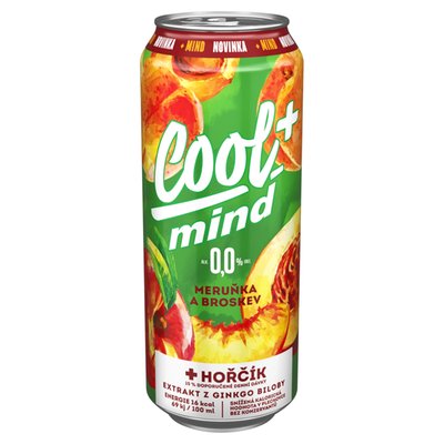 Obrázek Cool Mind meruňka a broskev 0,5l