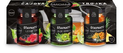 Obrázek ŠETŘÍME JÍDLEM: Sada se Šťavnatými čaji 3x55ml