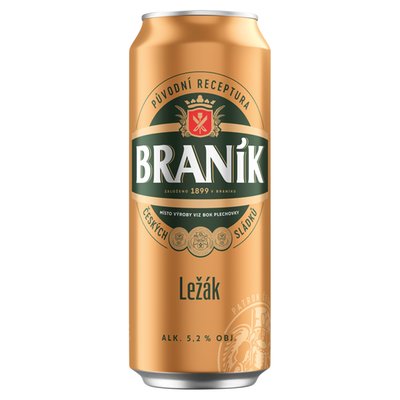 Obrázek ŠETŘÍME JÍDLEM:Braník Pivo ležák světlý 0,5l