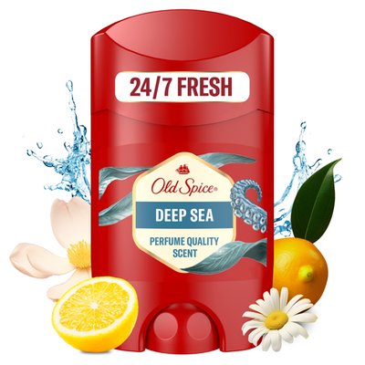 Obrázek Old Spice Deep Sea Tuhý Deodorant Pro Muže 65ml
